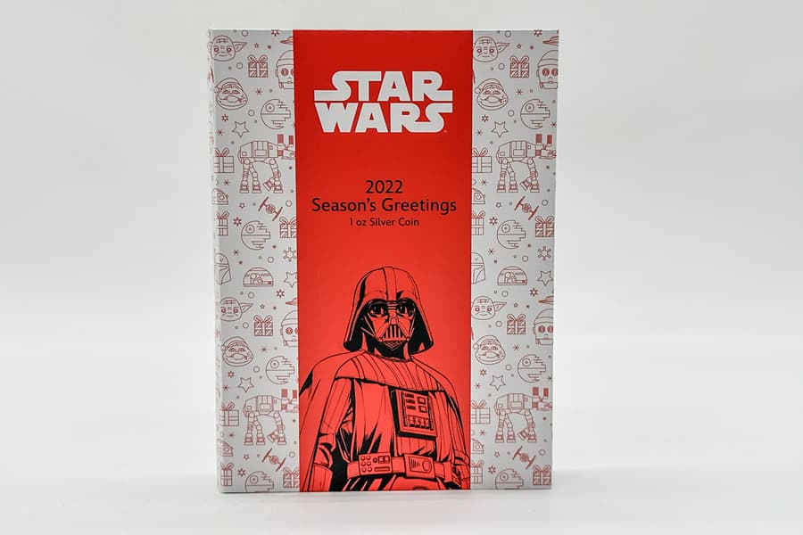 Silbermünze New Zealand Mint \Star Wars - Season's Greetings 2022\
